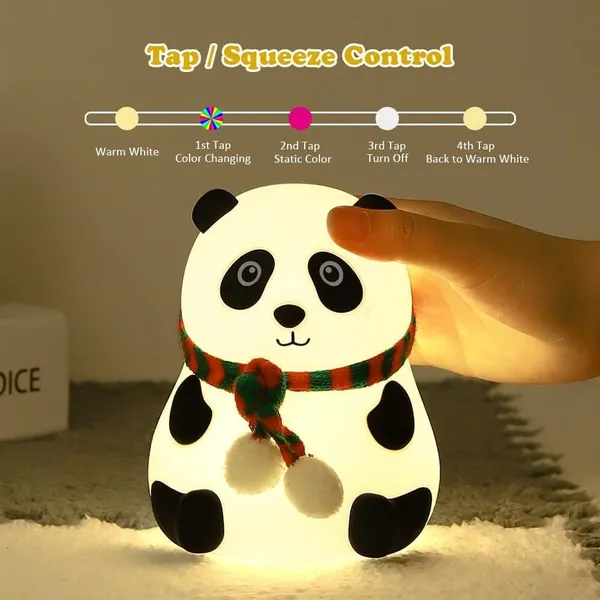 Panda_Multicolor_Premium_Silicone_Table_Lamp