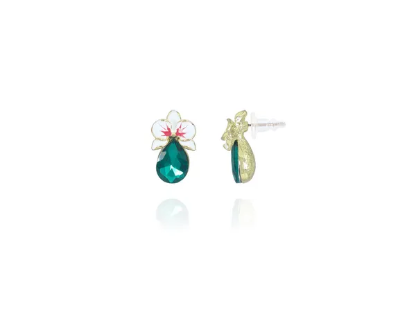 Multicolor_Stainless_Steel_18-Carat_Gold_Polish_Bold_Emerald_Bloom_Set_For_Women