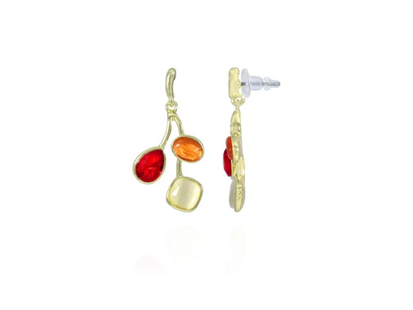 Multicolor_Stainless_Steel_18-Carat_Gold_Polish_Autumn_Charm_Pendant_Set_For_Women