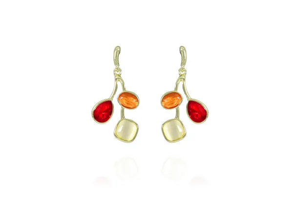 Multicolor_Stainless_Steel_18-Carat_Gold_Polish_Autumn_Charm_Pendant_Set_For_Women