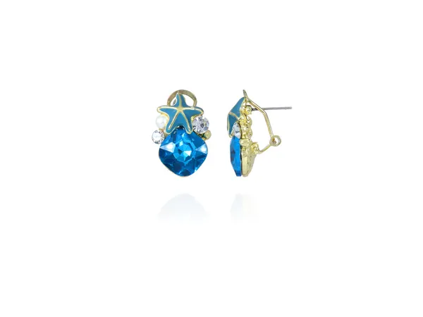 Multicolor_Stainless_Steel_18-Carat_Gold_Polish_Starry_Ocean_Pendant_Set_For_Women