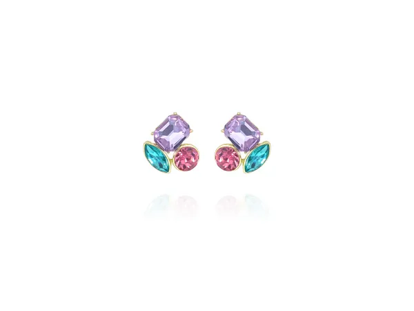 Multicolor_Stainless_Steel_18-Carat_Gold_Polish_Aurora_Trio_Set_For_Women