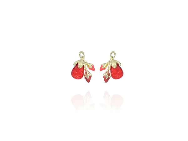 Multicolor_Stainless_Steel_18-Carat_Gold_Polish_Crimson_Bloom_Set_For_Women