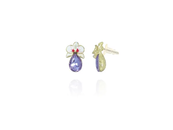 Multicolor_Stainless_Steel_18-Carat_Gold_Polish_Lavender_Orchid_Set_For_Women