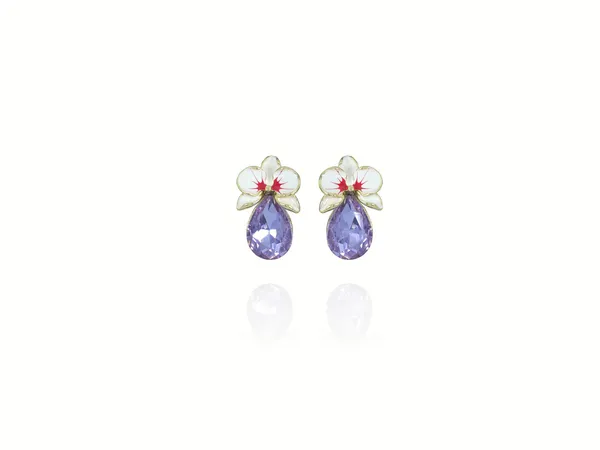 Multicolor_Stainless_Steel_18-Carat_Gold_Polish_Lavender_Orchid_Set_For_Women