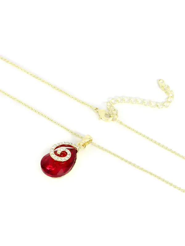 Multicolor_Stainless_Steel_18-Carat_Gold_Polish_Crimson_Spark_Set_For_Women