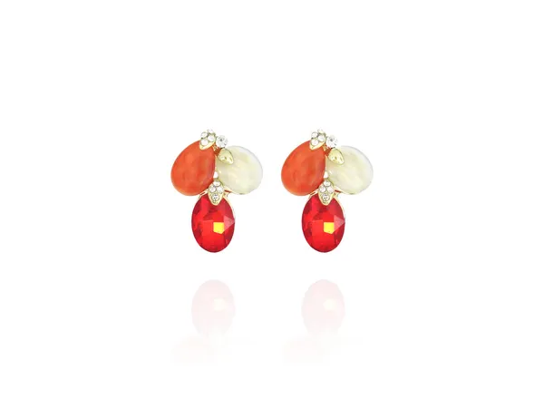 Multicolor_Stainless_Steel_18-Carat_Gold_Polish_Sunset_Teardrop_Set_For_Women