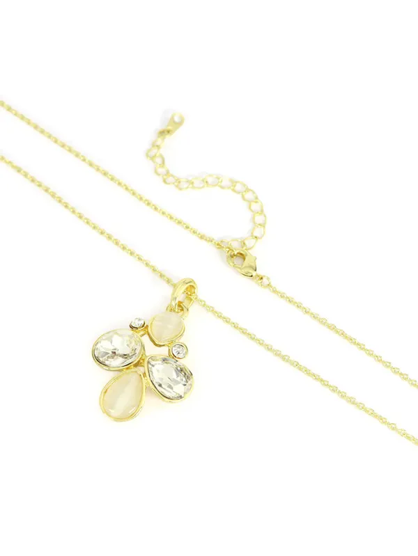 Multicolor_Stainless_Steel_18-Carat_Gold_Polish_Petal_Glow_Set_For_Women