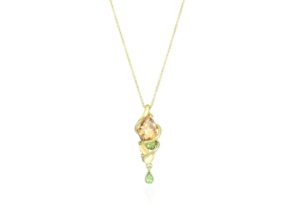 Multicolor_Stainless_Steel_18-Carat_Gold_Polish_Olive_Twist_Set_For_Women