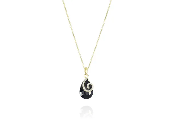 Multicolor_Stainless_Steel_18-Carat_Gold_Polish_Midnight_Spark_Set_For_Women