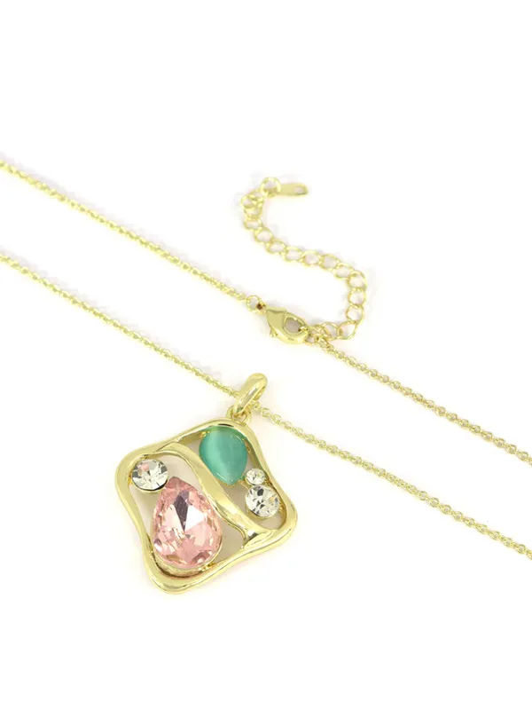 Multicolor_Stainless_Steel_18-Carat_Gold_Polish_Dual-Tone_Charm_Set_For_Women