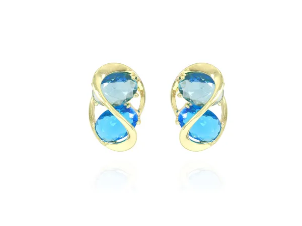 Multicolor_Stainless_Steel_18-Carat_Gold_Polish_Infinity_Blue_Set_For_Women
