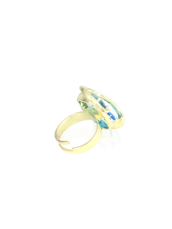 Multicolor_Stainless_Steel_18-Carat_Gold_Polish_Infinity_Blue_Set_For_Women