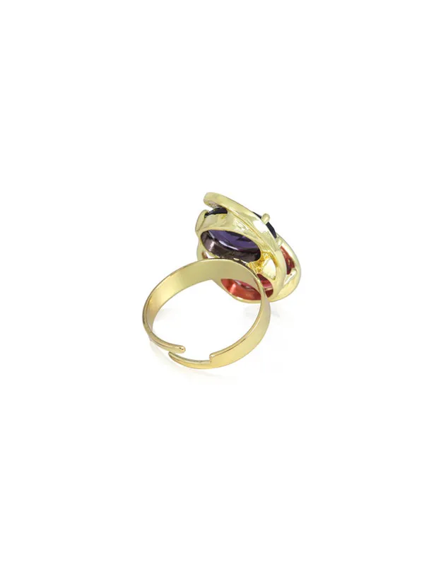 Multicolor_Stainless_Steel_18-Carat_Gold_Polish_Dual-Tone_Infinity_Set_For_Women