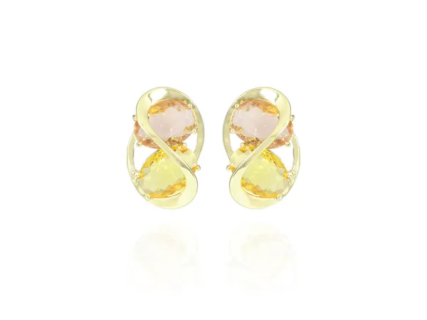 Multicolor_Stainless_Steel_18-Carat_Gold_Polish_Sunshine_Infinity_Set_For_Women
