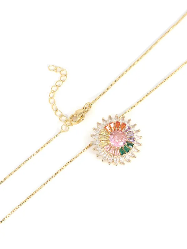 Multicolor_Stainless_Steel_18-Carat_Gold_Polish_Rainbow_Burst_Set_For_Women