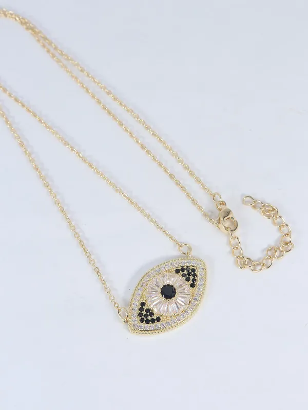 Multicolor_Stainless_Steel_18-Carat_Gold_Polish_Mystic_Eye_Set_For_Women