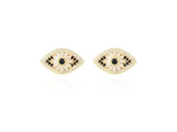 Multicolor_Stainless_Steel_18-Carat_Gold_Polish_Mystic_Eye_Set_For_Women