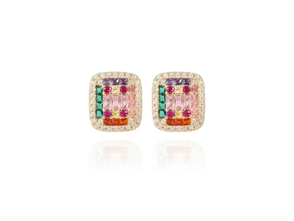 Multicolor_Stainless_Steel_18-Carat_Gold_Polish_Regal_Prism_Set_For_Women