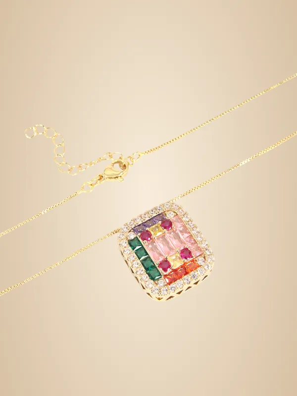 Multicolor_Stainless_Steel_18-Carat_Gold_Polish_Regal_Prism_Set_For_Women
