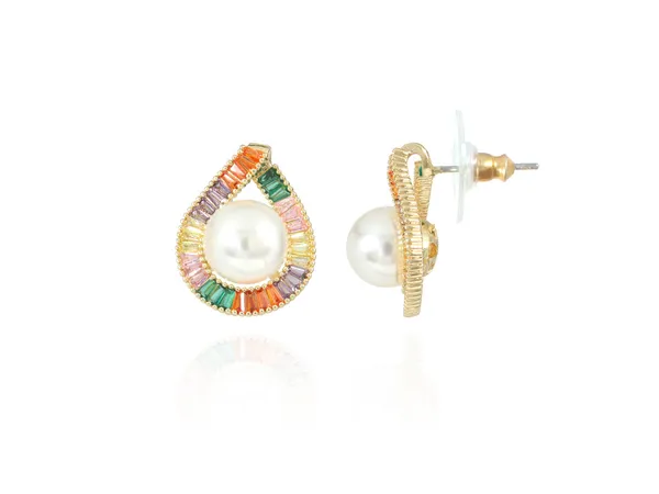 Multicolor_Stainless_Steel_18-Carat_Gold_Polish_Pearl_Rainbow_Radiance_Set_For_Women