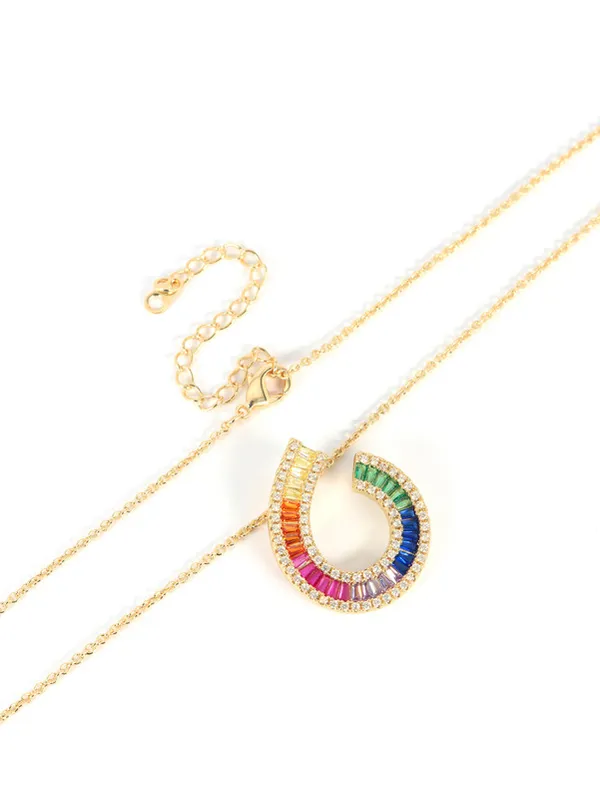 Multicolor_Stainless_Steel_18-Carat_Gold_Polish_Rainbow_Curve_Set_For_Women