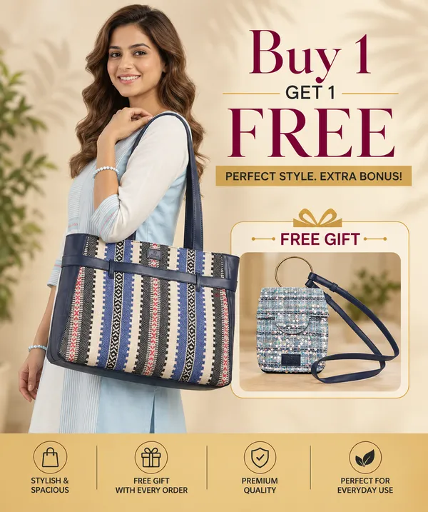 Navy_Cotton_Premium_&_Elegant_Laptop_Bag_For_Women