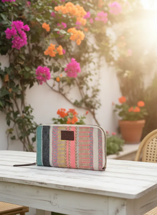 Multicolor_Cotton_Lurex_Premium_&_Elegant_Wallet_For_Women_