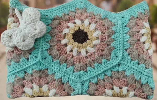 Green_HexaBloom_Crochet_Sling_Bag