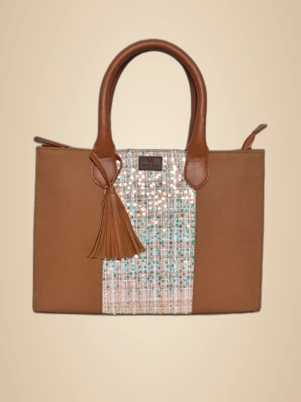 Brown_Cotton_Premium_&_Elegant_Handbag_For_Women