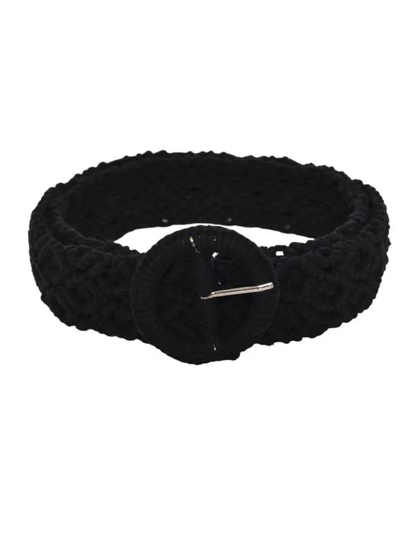Black_Cotton_Premium_&_Elegant_Belt_For_Women
