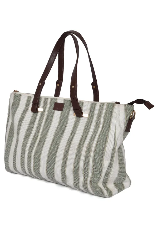 Green_&_Beige_Cotton_Premium_&_Elegant_Handbag_For_Women