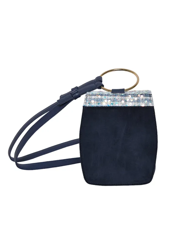 Navy_Cotton_Premium_&_Elegant_Sling_Bag_For_Women