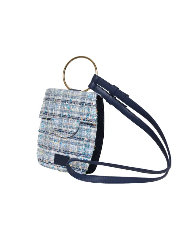 Navy_Cotton_Premium_&_Elegant_Sling_Bag_For_Women