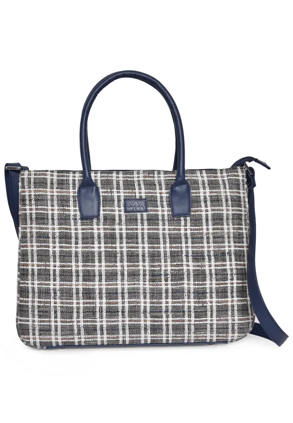 Grey_Jute_Premium_&_Elegant_Laptop_Bag_For_Women