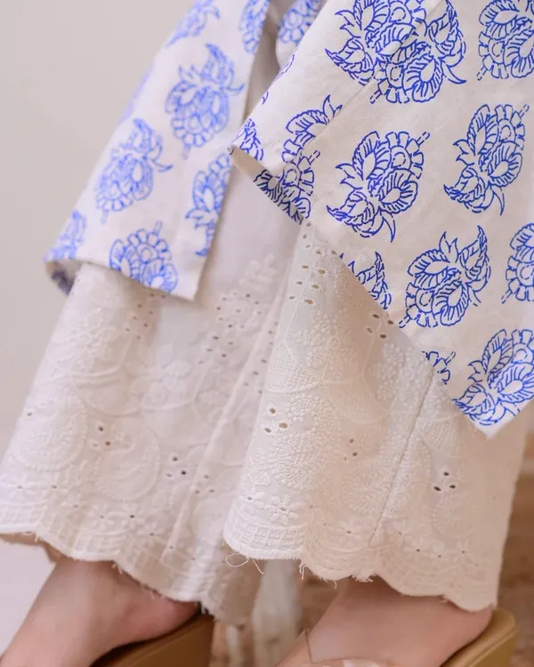 Sky_Blue_Premium_Cotton_Blend_Kurta_Set_For_Women