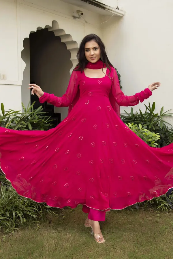 Rani_Pink_Premium_Georgette_Kurta_With_Pant_&_Dupatta_For_Women