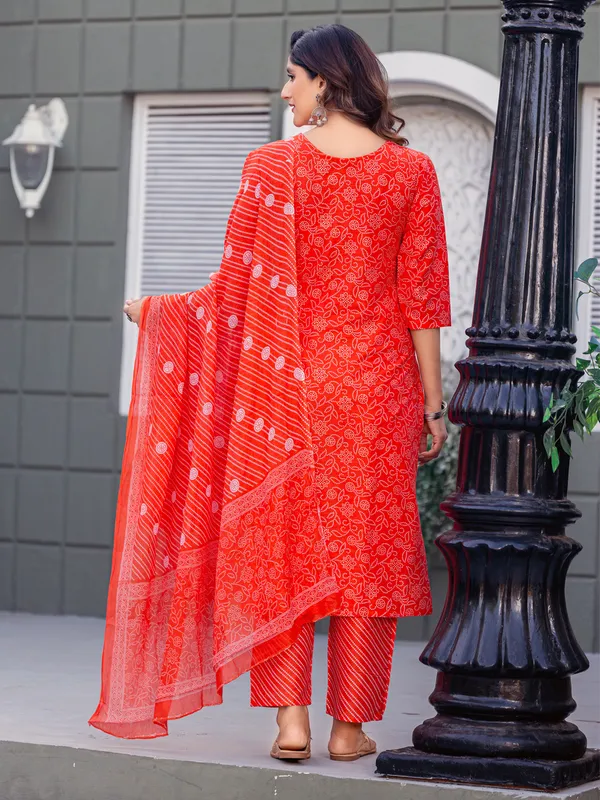 Trendy_Cotton_Blend_Printed_Kurti_Pant_Dupatta_Set