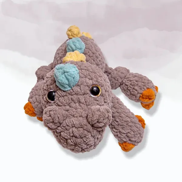 Grey_Knotted_Dinosaur_Plush_Toys