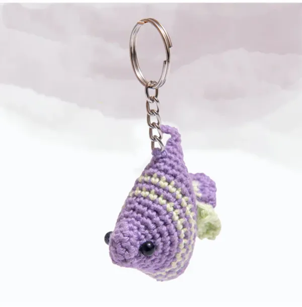 Purple_Fish_Keychain