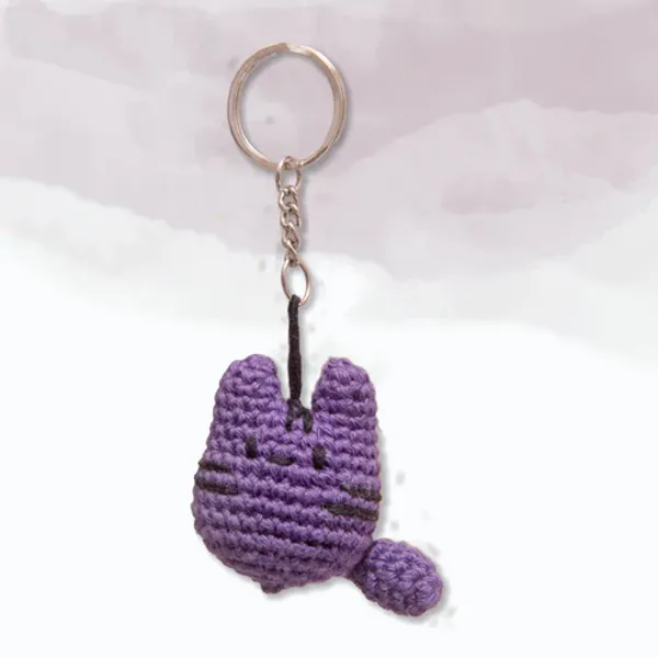 Purple_Cat_Keychain