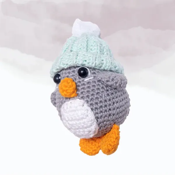 Grey_Cotton_Mini_Penguin_Toys