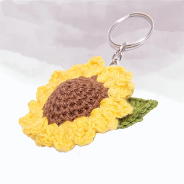 Yellow_Sunflower_Keychain