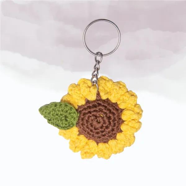 Yellow_Sunflower_Keychain