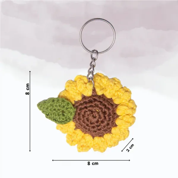 Yellow_Sunflower_Keychain