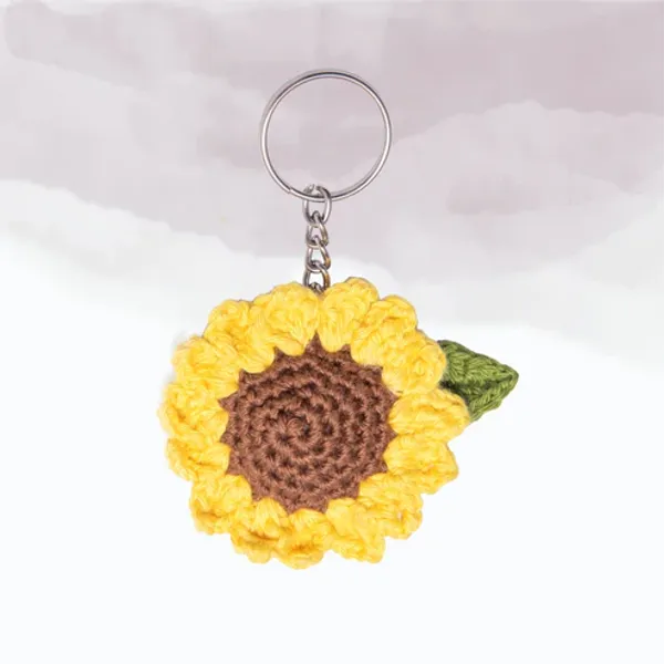 Yellow_Sunflower_Keychain