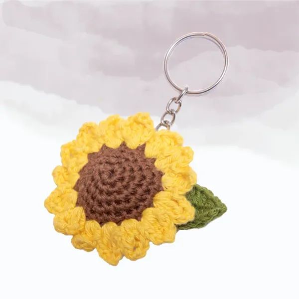 Yellow_Sunflower_Keychain