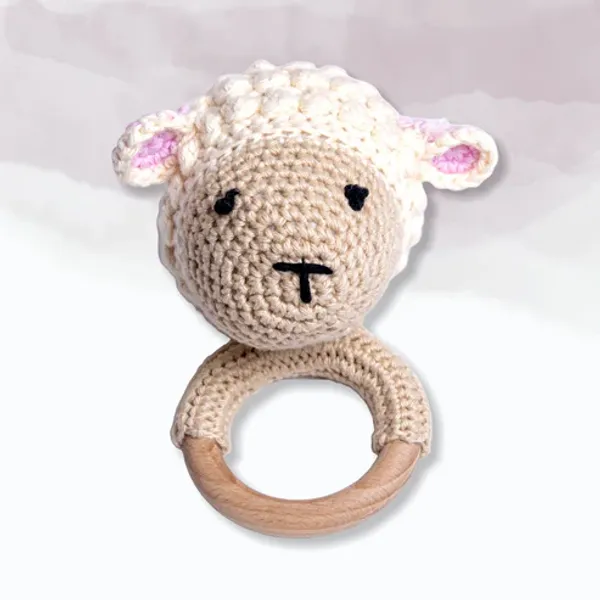 White_Sheep_Rattle_For_Kids