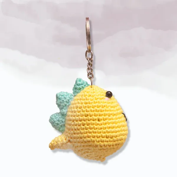 Yellow_Dinosaur_Keychain