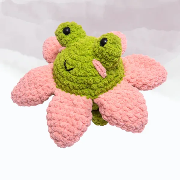 Green_Flower_Frog_Mini_Toys